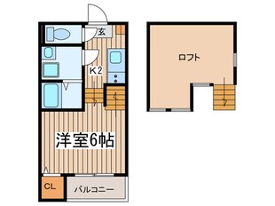 ハーモニーテラス呼続Ⅱの物件間取画像